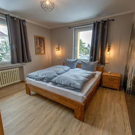 דירה Auszeit-im-harz Haus 3 5 בראונלאגה