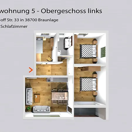 Auszeit-im-harz Haus 3 5 公寓 *